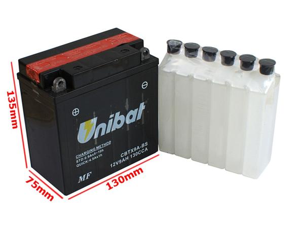 Akkumulátor 12V 9AH (CBTX9A-BS)