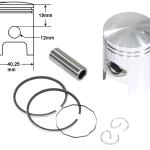 Dugattyú szett 2T Piaggio Typhoon/ Gilera 40.25mm 12 csapszeg