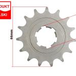 Lánckerék első JAWA 428 15 fogas
