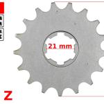 Lánckerék első JAWA350 428 17 fogas TWN