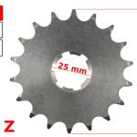 Lánckerék első JAWA350 428 18 fogas TWN