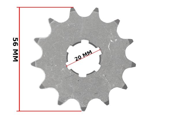 Lánckerék első JAWA50 - 415 13 fogas