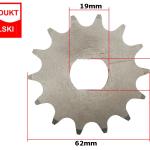 Lánckerék első Simson S51 - 420 14 fogas