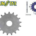 Lánckerék első SUNSTAR SUNF375 (520 - 17 fogas)