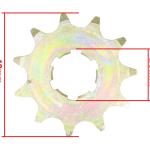Lánckerék első WSK 125 - 428 11 fogas