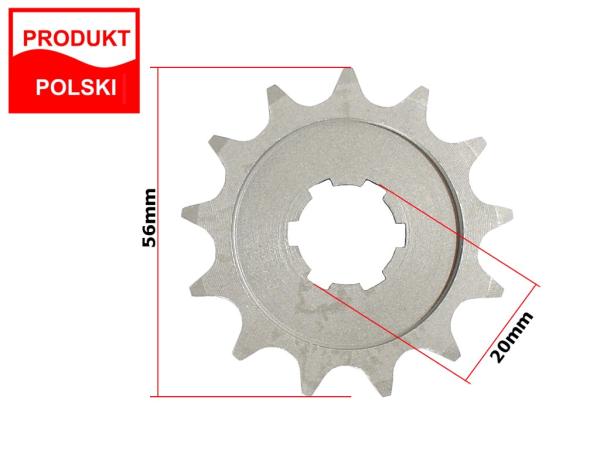 Lánckerék első WSK 125 - 428 13 fogas