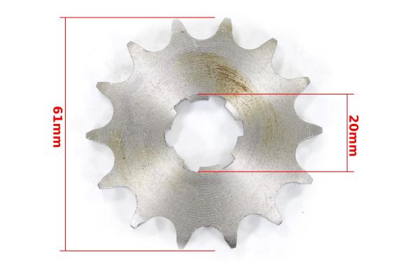Lánckerék első WSK 125 - 428 14 fogas