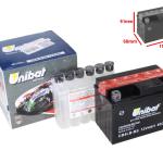Akkumulátor UNIBAT CB4L-BS P + (KARBANTARTÁS MENTES)
