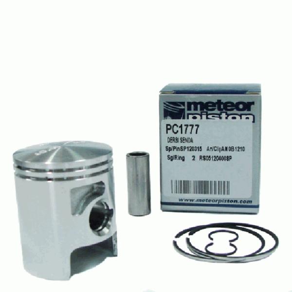 Dugattyú szett Derbi Senda 2T, 50ccm, 40, 48mm, 12mm-es csapszeg (Meteor)