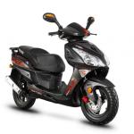 BARTON FALCON 4T 50ccm robogó (ÚJ) - Fekete-piros