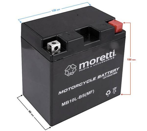 Akkumulátor 12V 11AH Zselés, AGM (MB10L-BS)