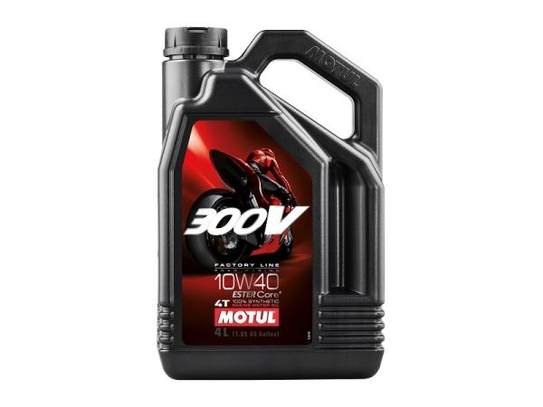 Motul 300V Factory Line Road Racing 10W40 4T motorkerékpár olaj (4L)