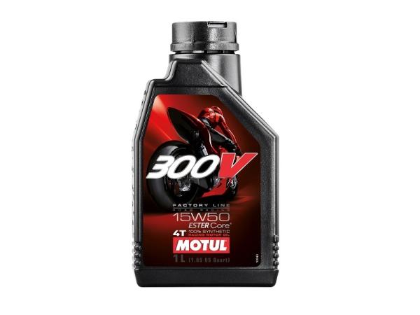 Motul 300V Factory Line Road Racing 15W50 4T motorkerékpár olaj (1L)