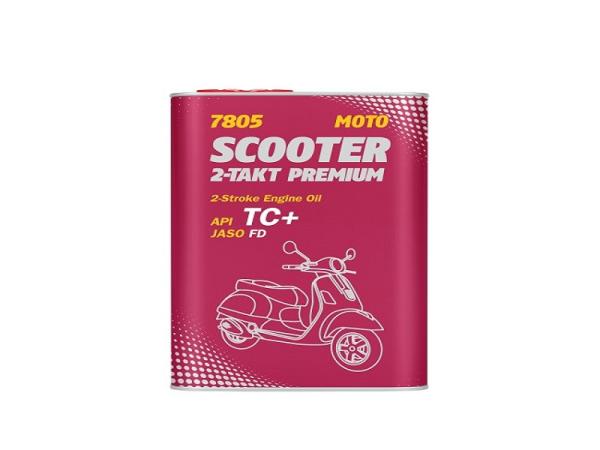 Mannol 2-Takt Scooter 2T motorkerékpár olaj (1L)