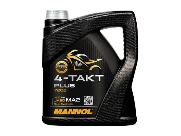 Mannol 4-Takt Plus 10W40 4T motorkerékpár olaj (4L)