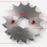 Első lánckerék 428 16T, 20 mm-es tengelyre (ATV CG 250) 2.