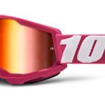 100% - Strata 2 USA Gyerek Szemüveg - Pink - Piros tükrös plexivel