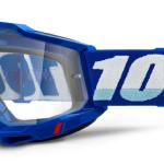 100% - Accuri 2 USA Cross Szemüveg - Kék - Átlátszó plexivel