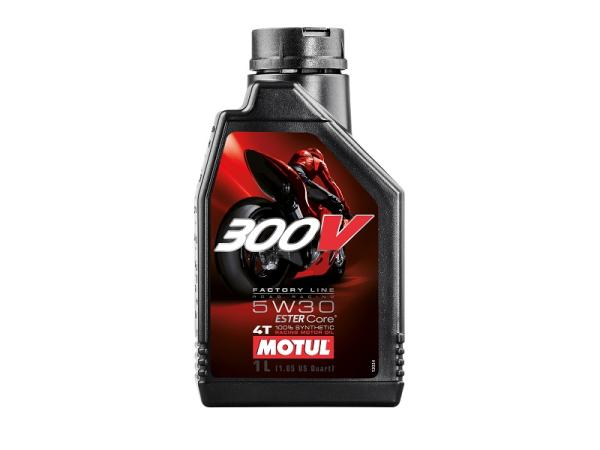 Motul 300V Factory Line Road Racing 5W30 4T motorkerékpár olaj (1L)