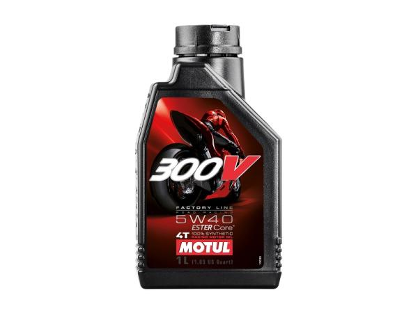 Motul 300V Factory Line Road Racing 5W40 4T motorkerékpár olaj (1L)