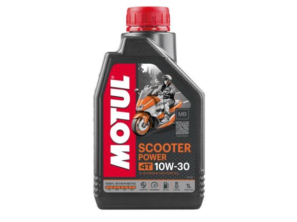 Motul Scooter Power MB 10W30 4T motorkerékpár olaj (1L)
