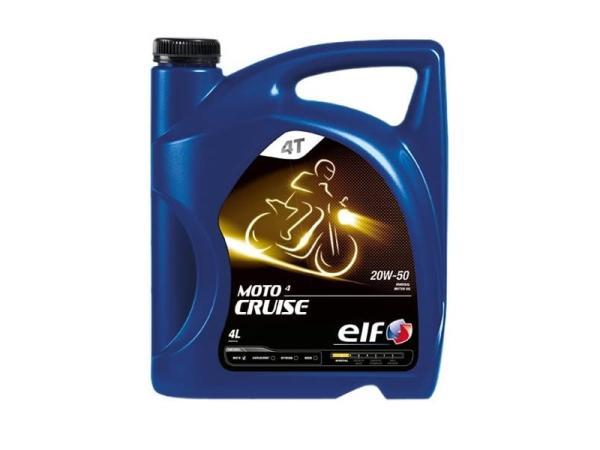 Elf Moto 4 Cruise 20W50 motorkerékpár olaj (4L)