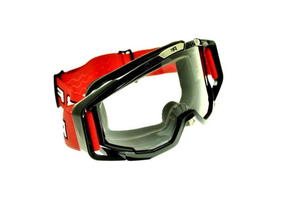 POWER FORCE EVO II MX Cross Szemüveg (átlátszó plexivel)