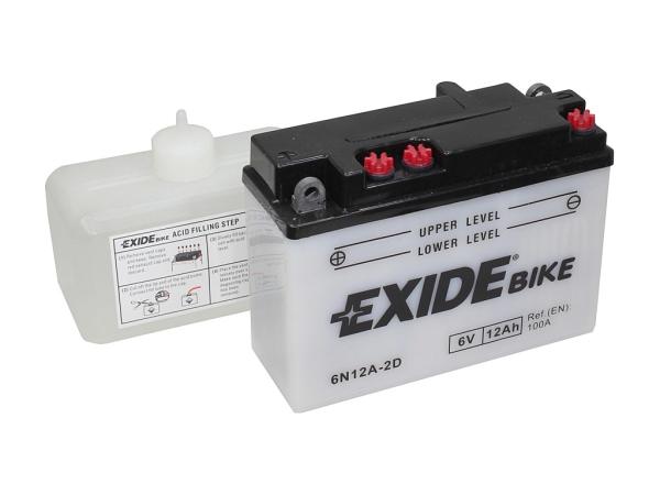 Akkumulátor EXIDE 6V 12AH (savas) (6N12A-2D)