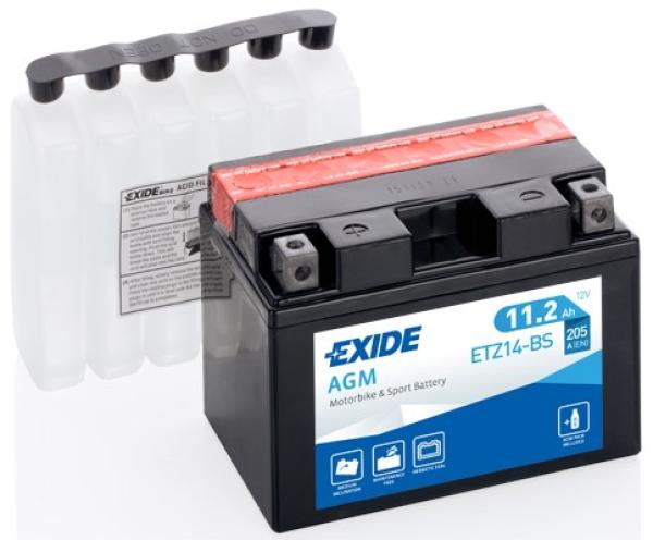 Akkumulátor EXIDE 12V 11, 2AH (zselés) (ETZ14-BS)