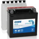 Akkumulátor EXIDE 12V 12AH (zselés) (YTX14-BS, ETX14-BS)