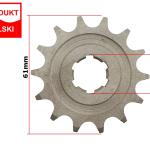 Első lánckerék 415 14T, 20mm-es tengelyre Minsk (Made in Poland)