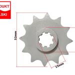 Első lánckerék 415 12T, 15mm-es tengelyre Romet (Made in Poland)