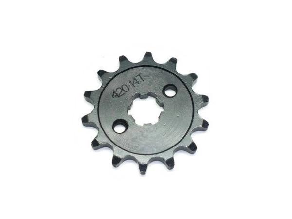 Lánckerék első 428 14T 17mm-es tengelyre - Inparts