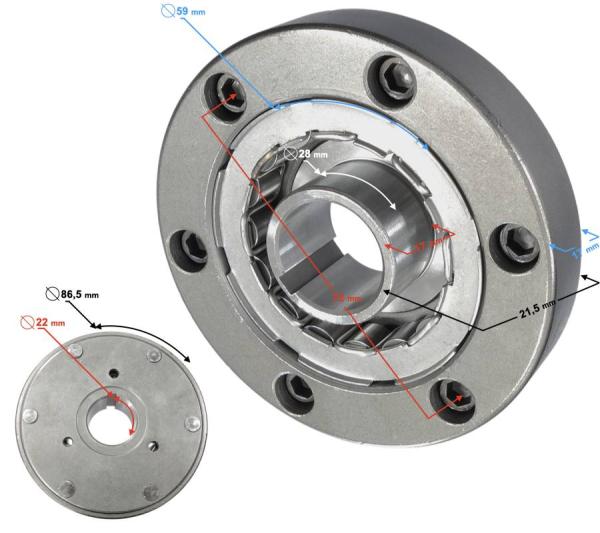 Bendix önindítóhoz Barton Road Hunter 200 - Moretti