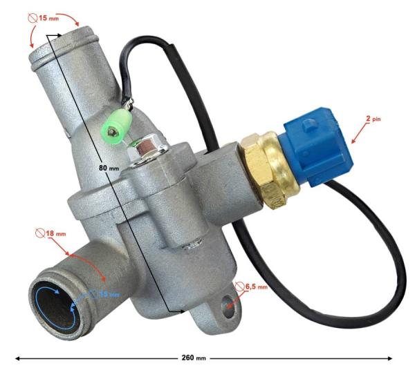 Termosztát Barton Blade-R - Moretti