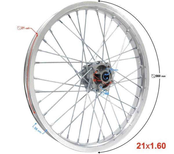 Első felni 21" Barton NXT250 2021 - Moretti