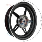 Hátsó felni 12" Barton Active - Moretti