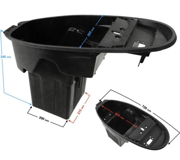 Ülés alatti tárolórekesz Barton E-Max / E-Max One - Moretti