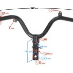 Kormány Barton Scalpel (620mm) - Moretti