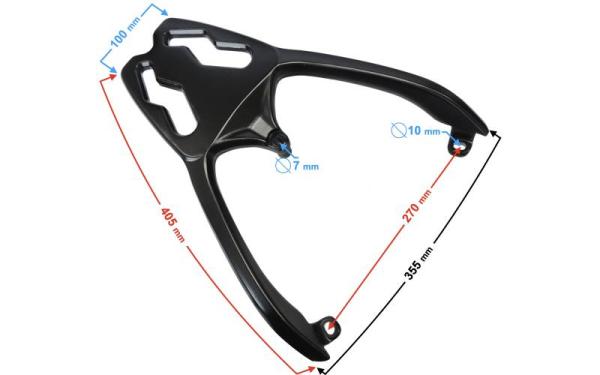 Csomagtartó Barton Scalpel - Moretti