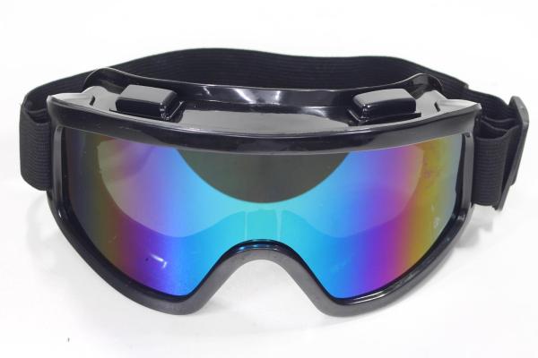 WB G-03 Cross Szemüveg Színes Plexivel (Fekete)