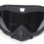 WB H-07 Cross Szemüveg Sötét Plexivel (Fekete)