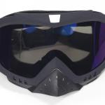 WB H-08 Cross Szemüveg Sötét Plexivel (Fekete)