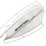 Jobb hátsó burkolat (fehér) Barton Active E5 - Moretti