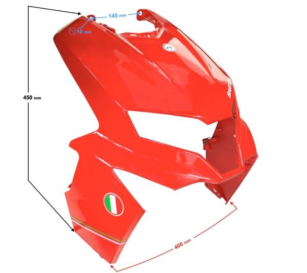 Fejidom (piros) Barton Active E5 - Moretti