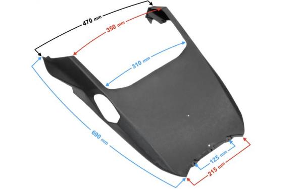 Középső idom (fekete) Barton Scalpel - Moretti