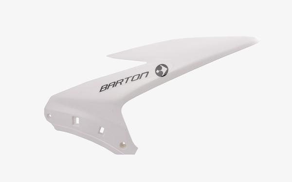 Bal oldali fényszóró burkolat (fehér) Barton Energy - Moretti