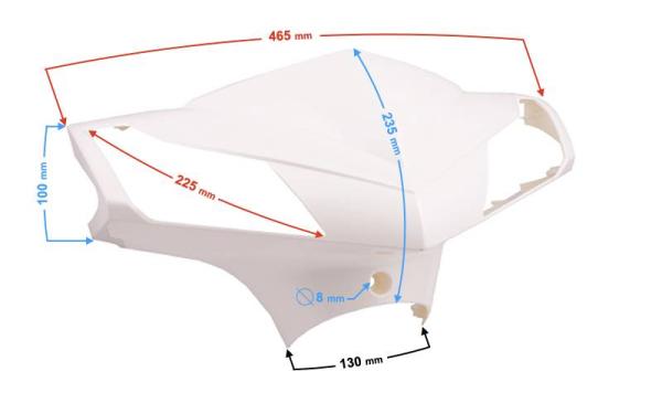 Fejidom (fehér) Barton E-Max - Moretti