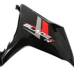 Jobb első burkolat (feket-piros) Barton Blade R - Moretti