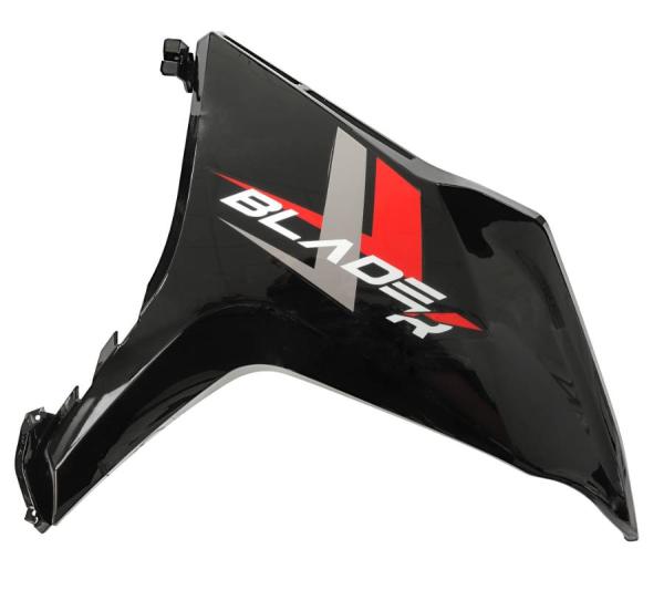 Jobb első burkolat (feket-piros) Barton Blade R - Moretti